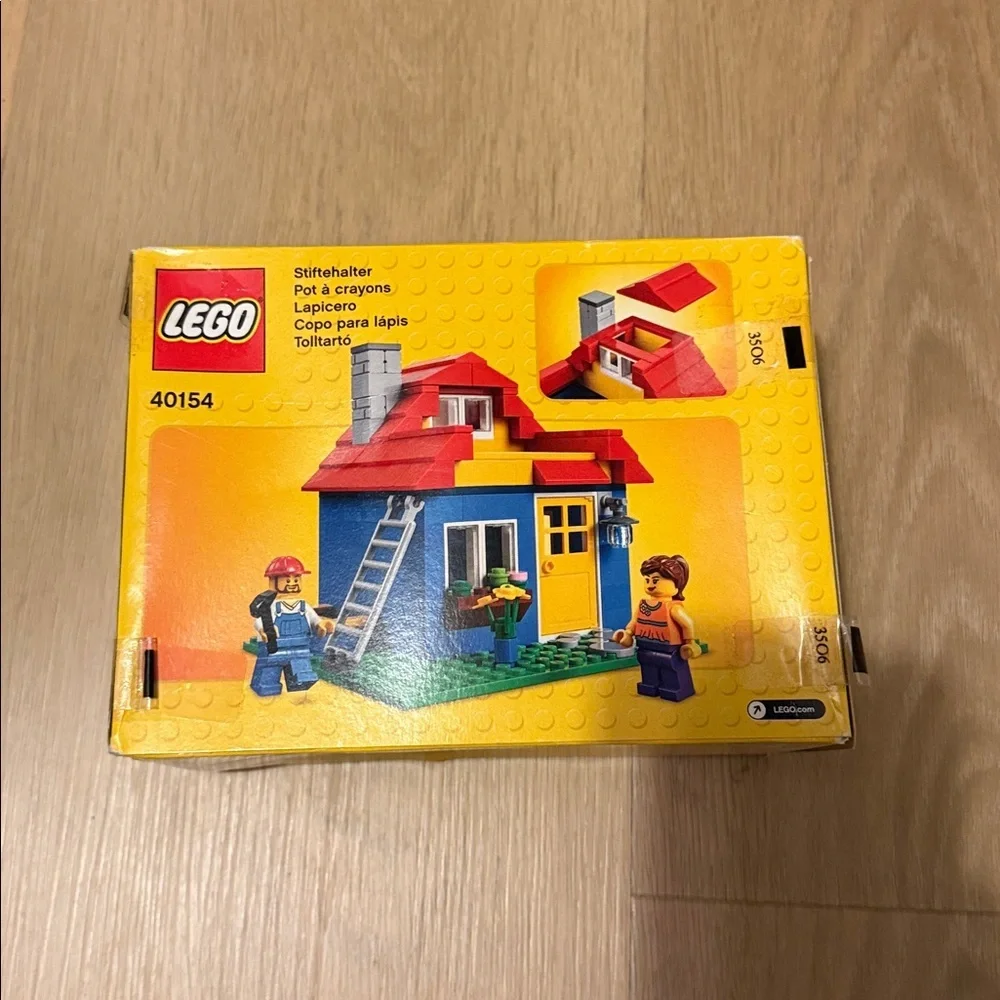 LEGO Iconic Pencil Pot desk accessory set 40154 new sealed box 174 pcs retired - Picture 8 of 8